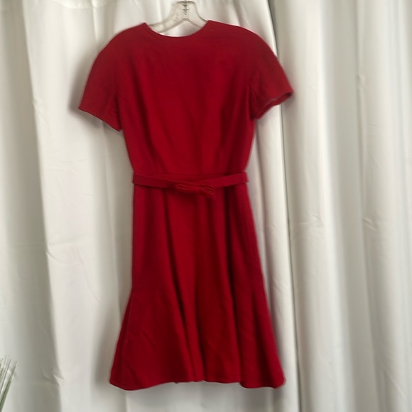 Lanz Original Vintage Wool Red Dress - Picture 1 of 9